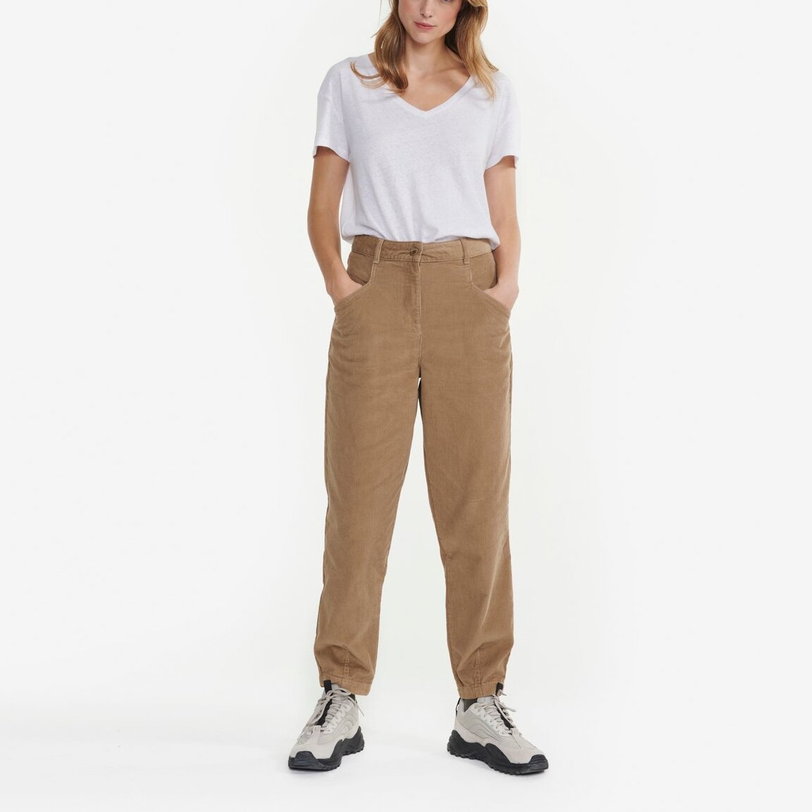 Pantalon en velours côtelé  Femme Aigle