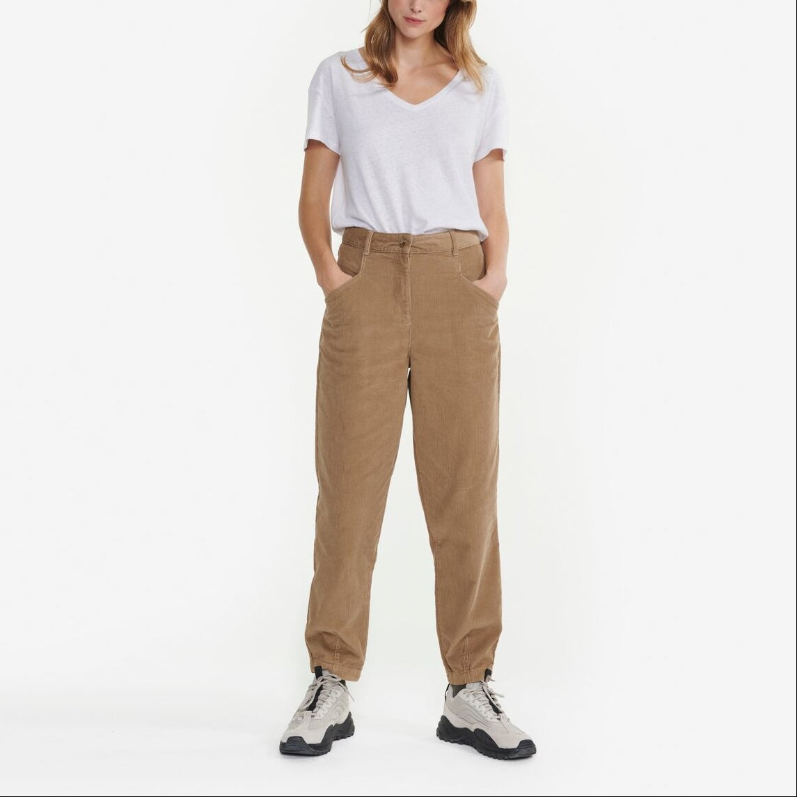 Pantalon en velours côtelé Femme Aigle
