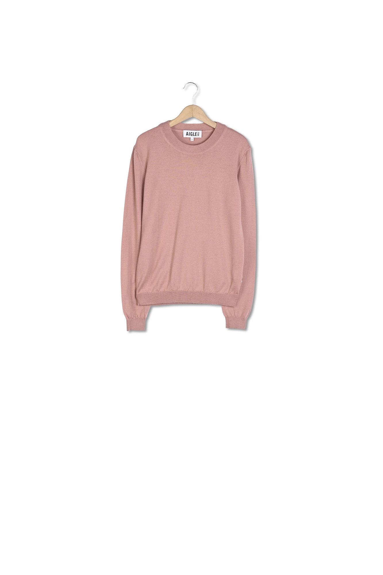 Pull mérinos col rond Aigle