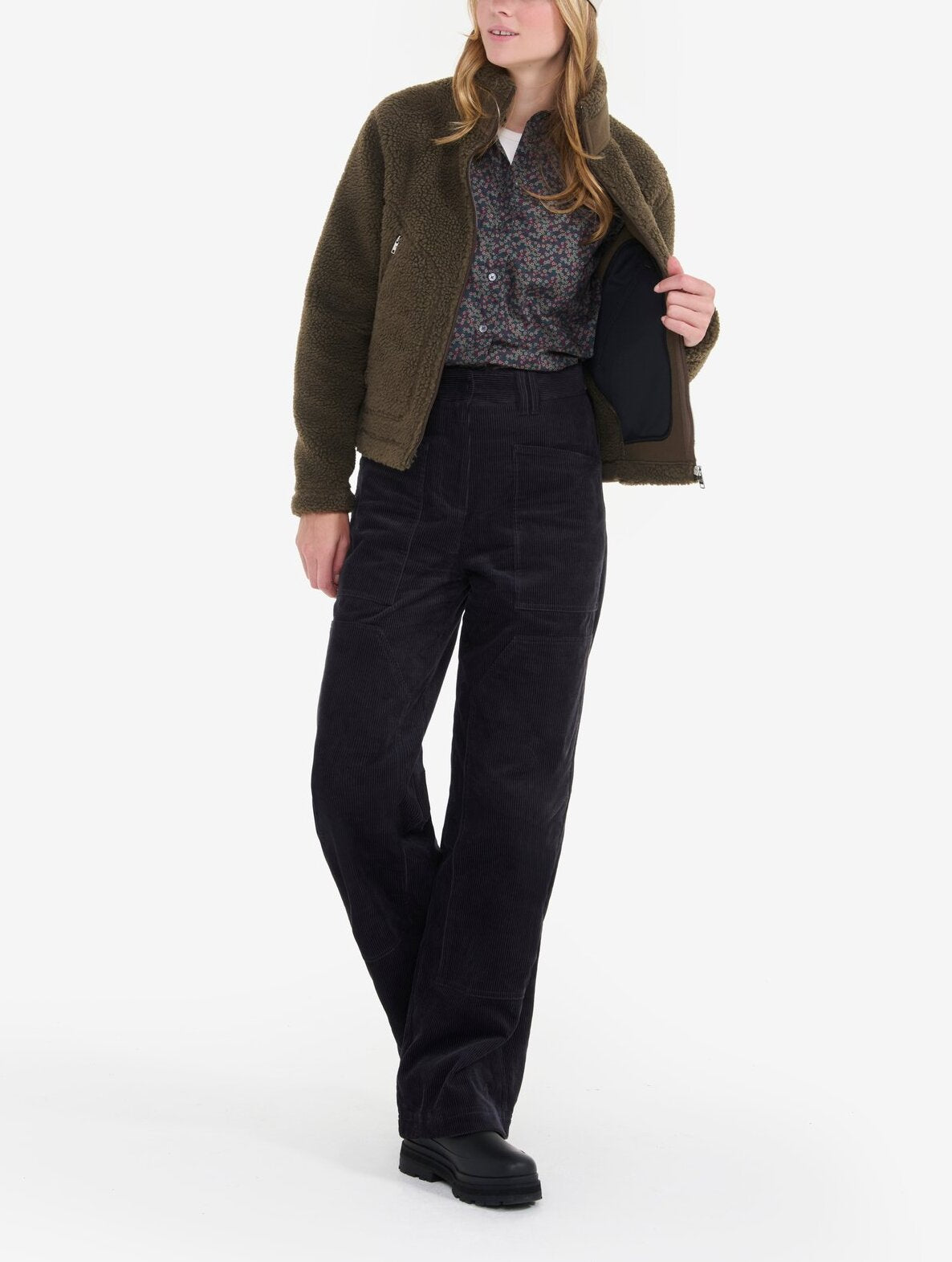 Polaire sherpa zippée  Femme Aigle