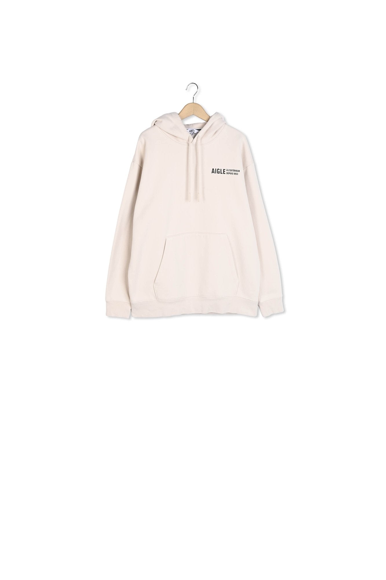 Sweatshirt brossé à capuche Aigle