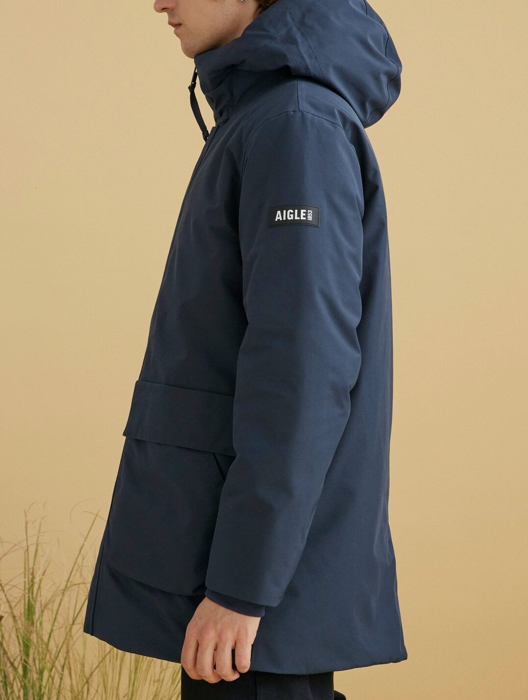 Parka longue GORE-TEX ouate Dupont Sorona® à capuche  Homme Aigle