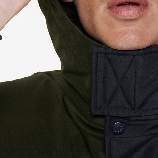 Parka longue GORE-TEX ouate Dupont Sorona® avec capuche Homme Aigle