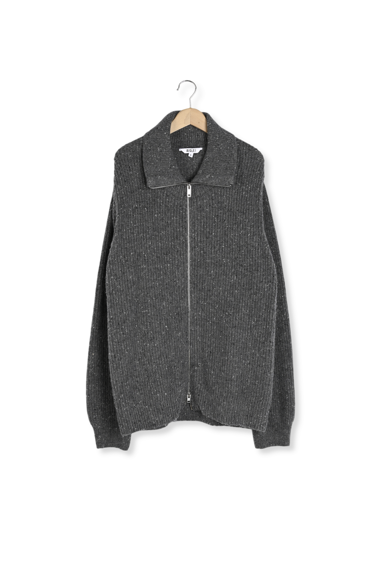 Pull col montant avec fermeture éclair Homme Aigle