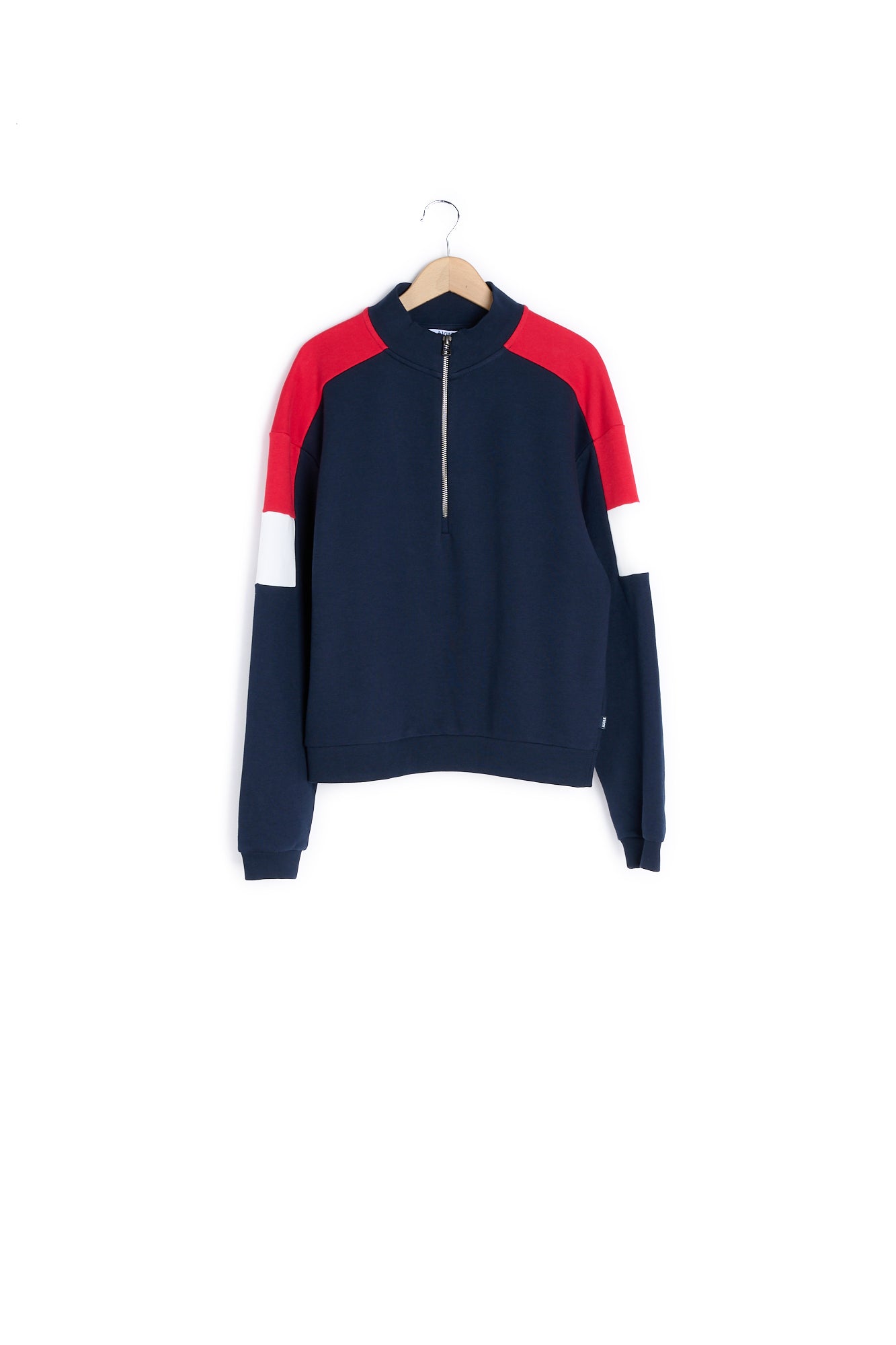 Pull demi zip en coton - S Aigle