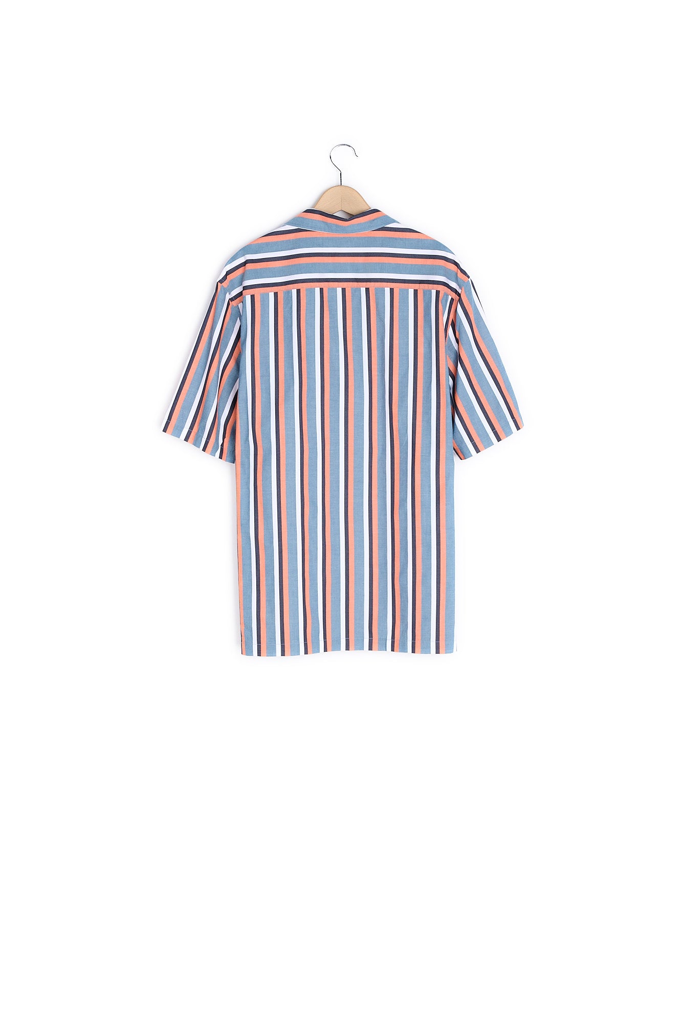 Chemise manches courtes à rayures - M Aigle