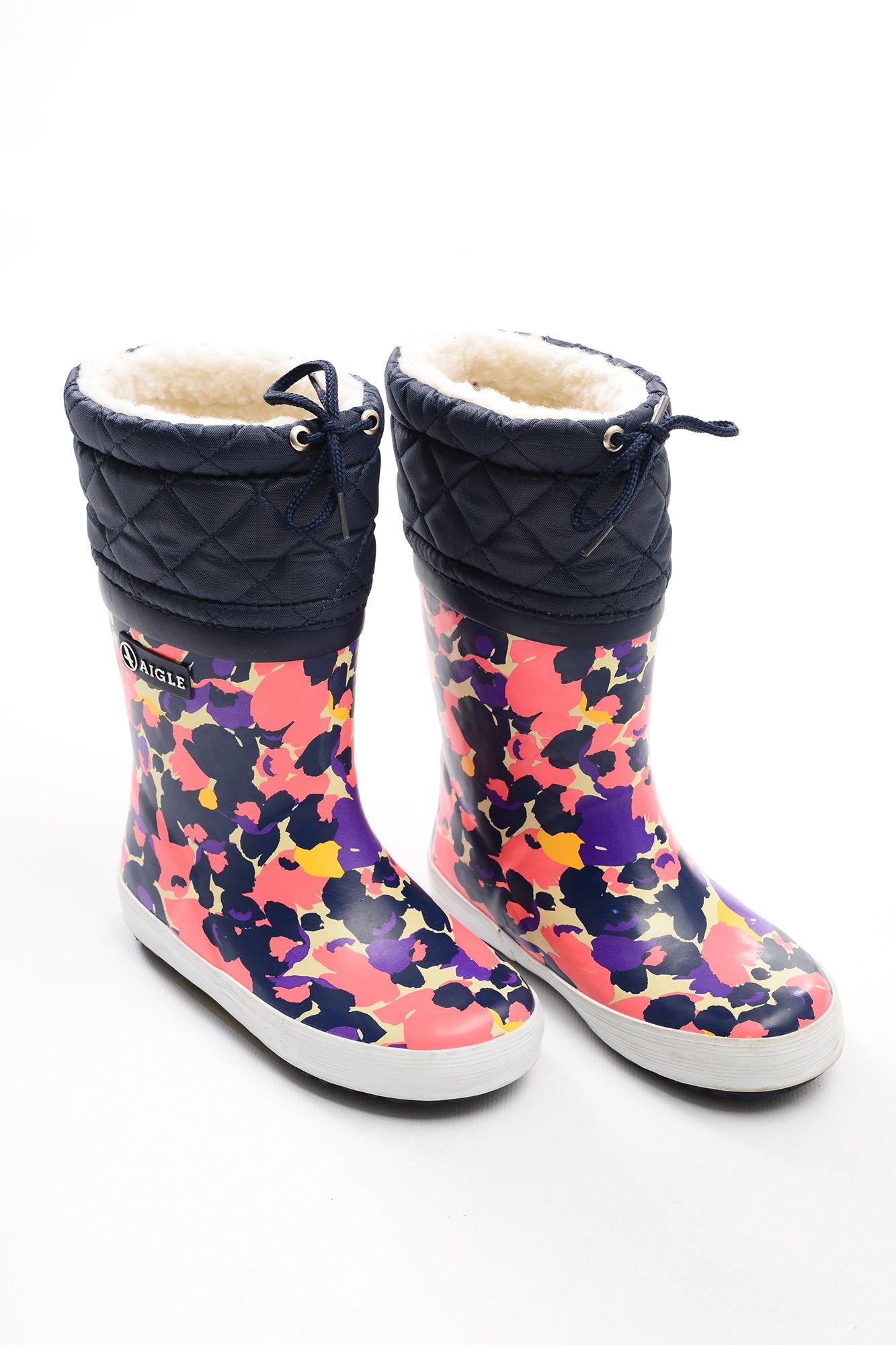 Bottes de pluie chaudes enfant - 28 Aigle