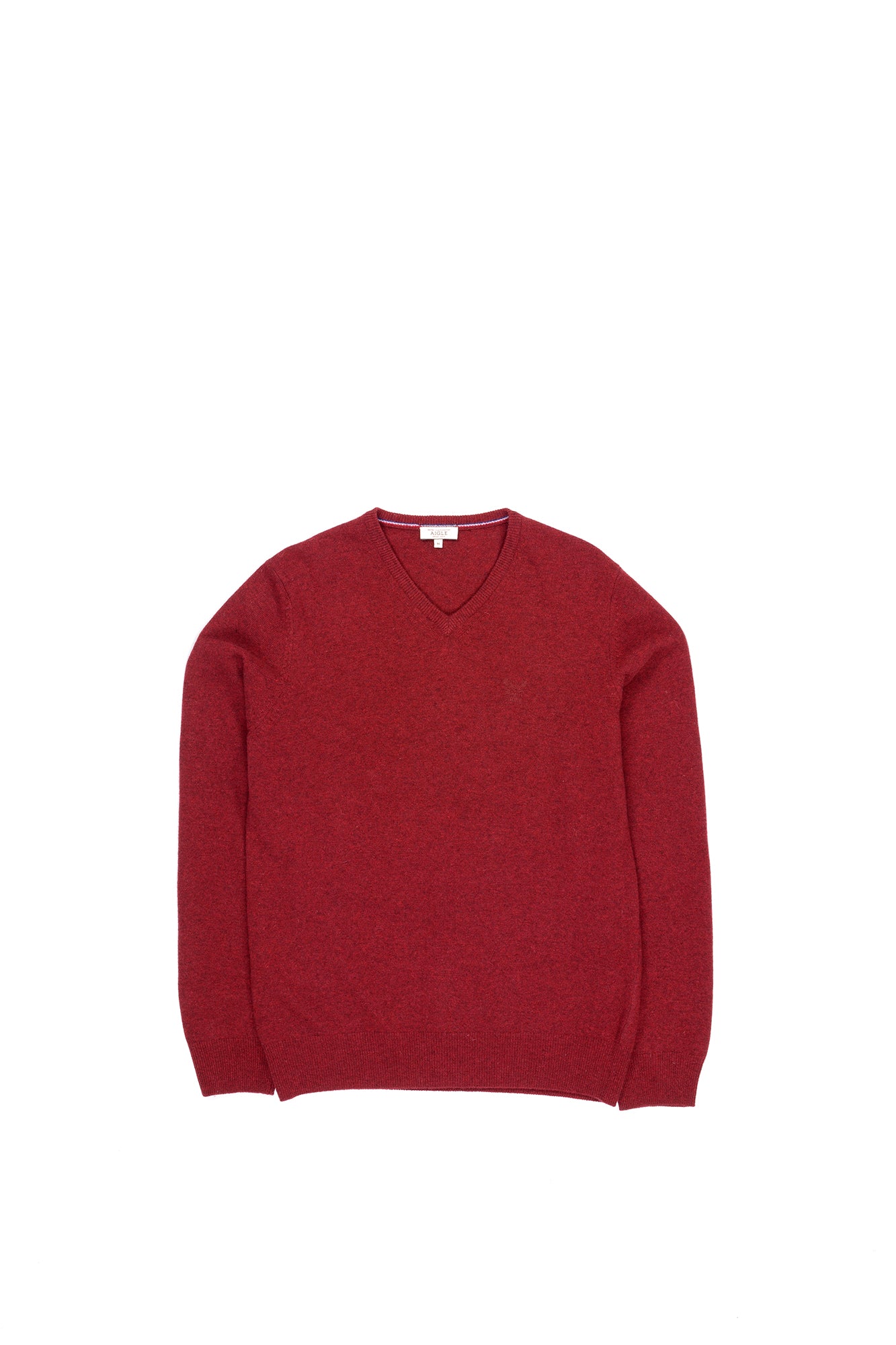 Pull col V en laine  - M - Etat neuf Aigle