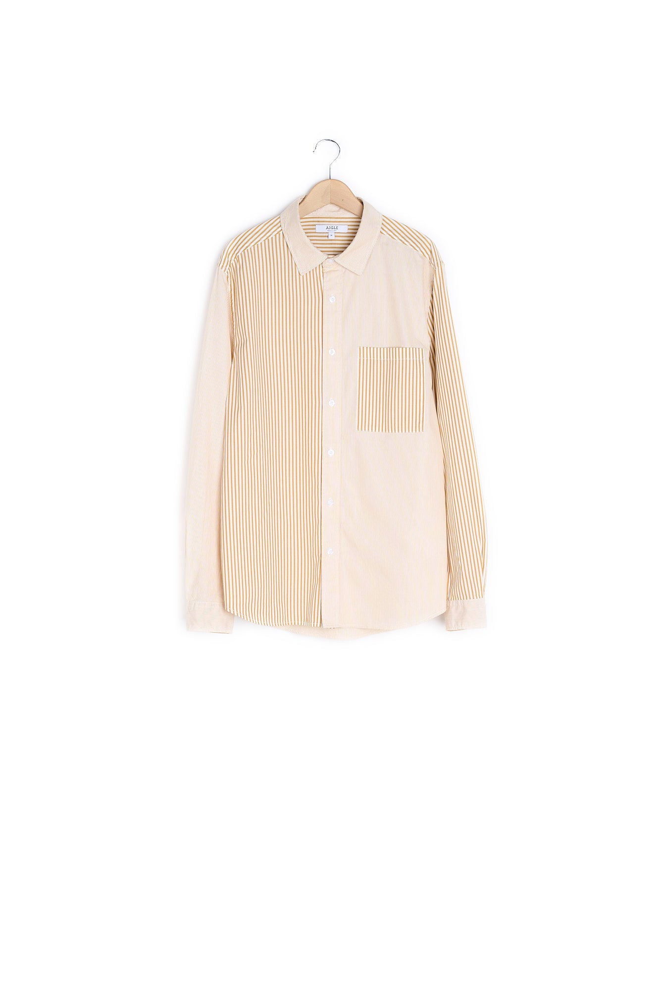 Chemise bicolore à rayures - M Aigle