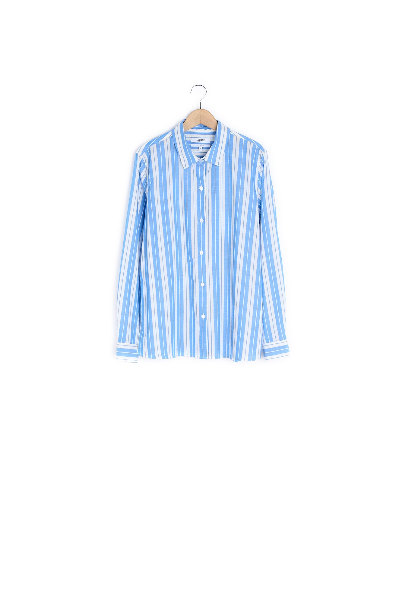 Blouse manches longues à rayures - 38 Aigle