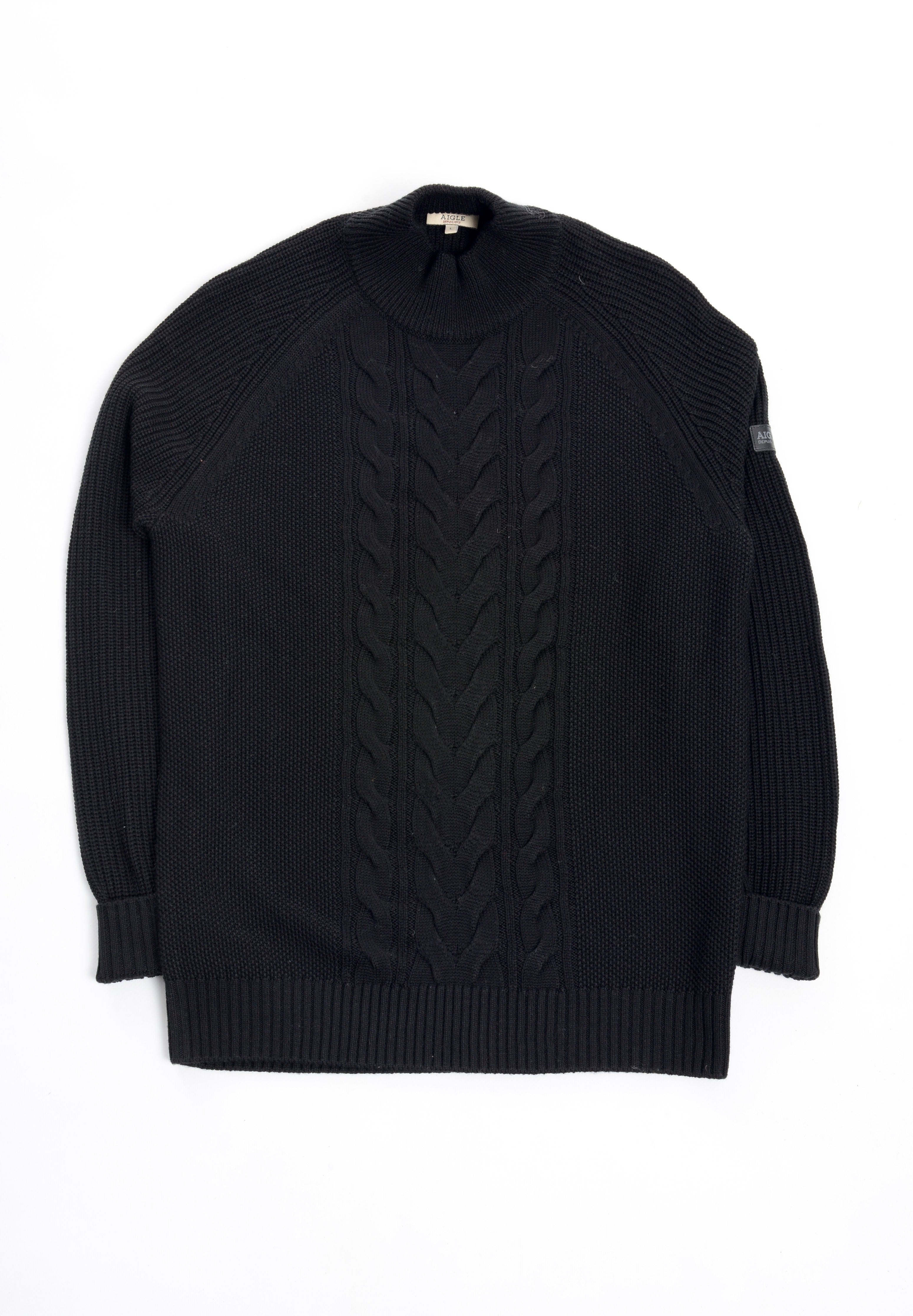 Pull en laine col cheminée - Excellent état Aigle