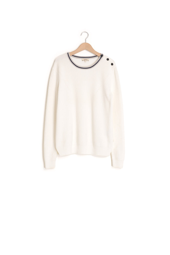 Pull en coton col rond - L Aigle