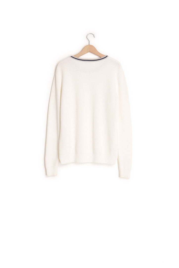 Pull en coton col rond - L Aigle