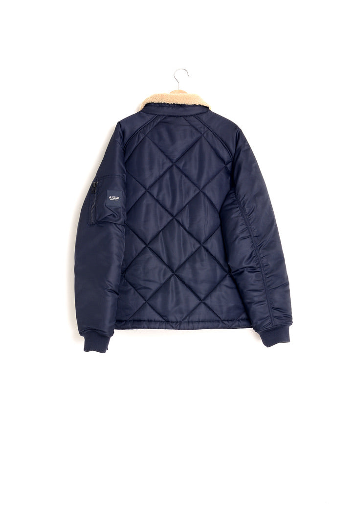 Blouson matelassée col fourré - M Aigle