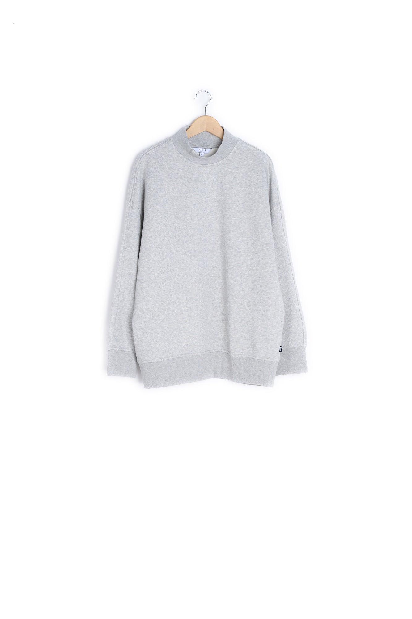 Pull col rond en coton - S Aigle