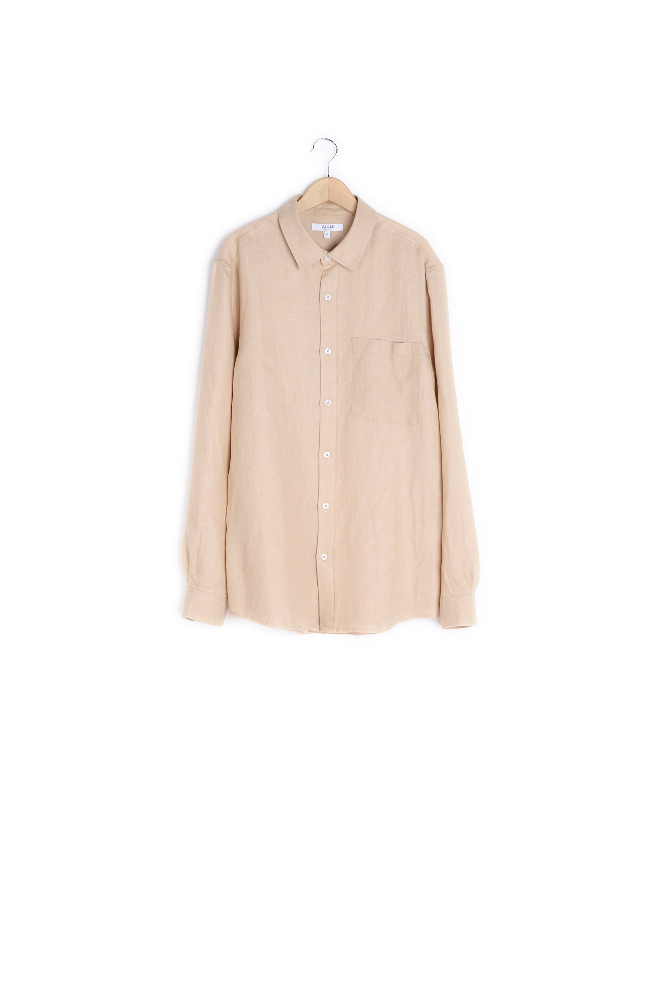Chemise manches longues en lin  - M Aigle